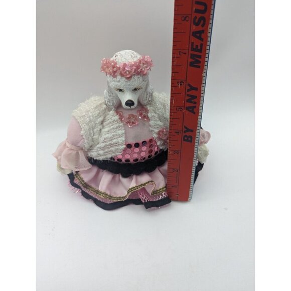 Katherine's Collection Wayne Kleski trinket box poodle dog pink black Rare HTF 7 - Picture 8 of 11